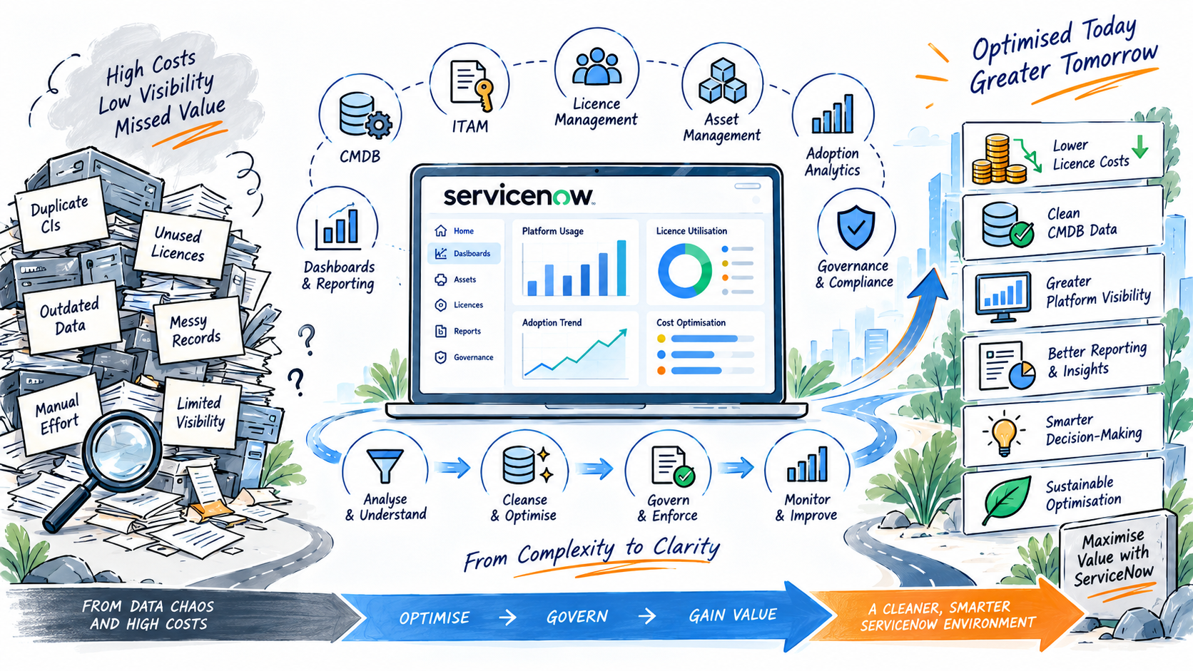 ServiceNow Cost Optimisation & Governance Enhancement